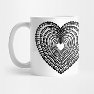 Skull Heart Mug